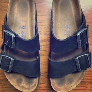 Birkenstock Arizona Leather sandals Sz 38